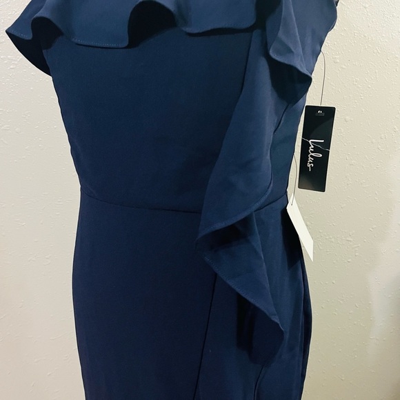 Lulus Dresses & Skirts - NWT LuLu Midnight blue full length strapless gown